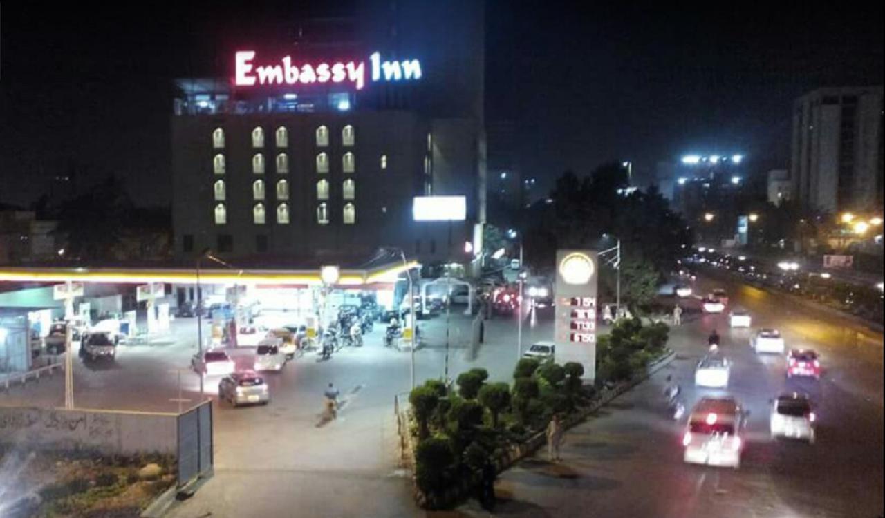 Embassy Inn, Karachi Buitenkant foto