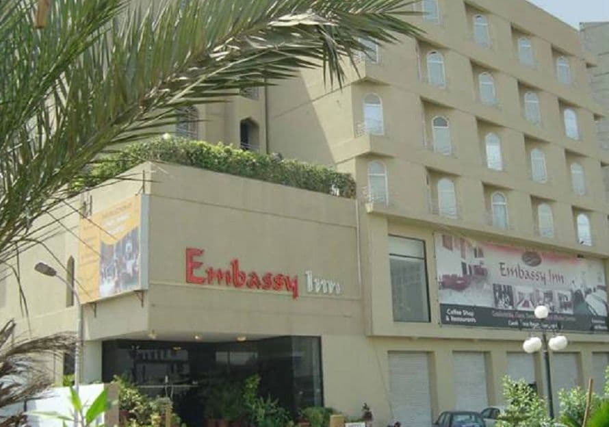 Embassy Inn, Karachi Buitenkant foto